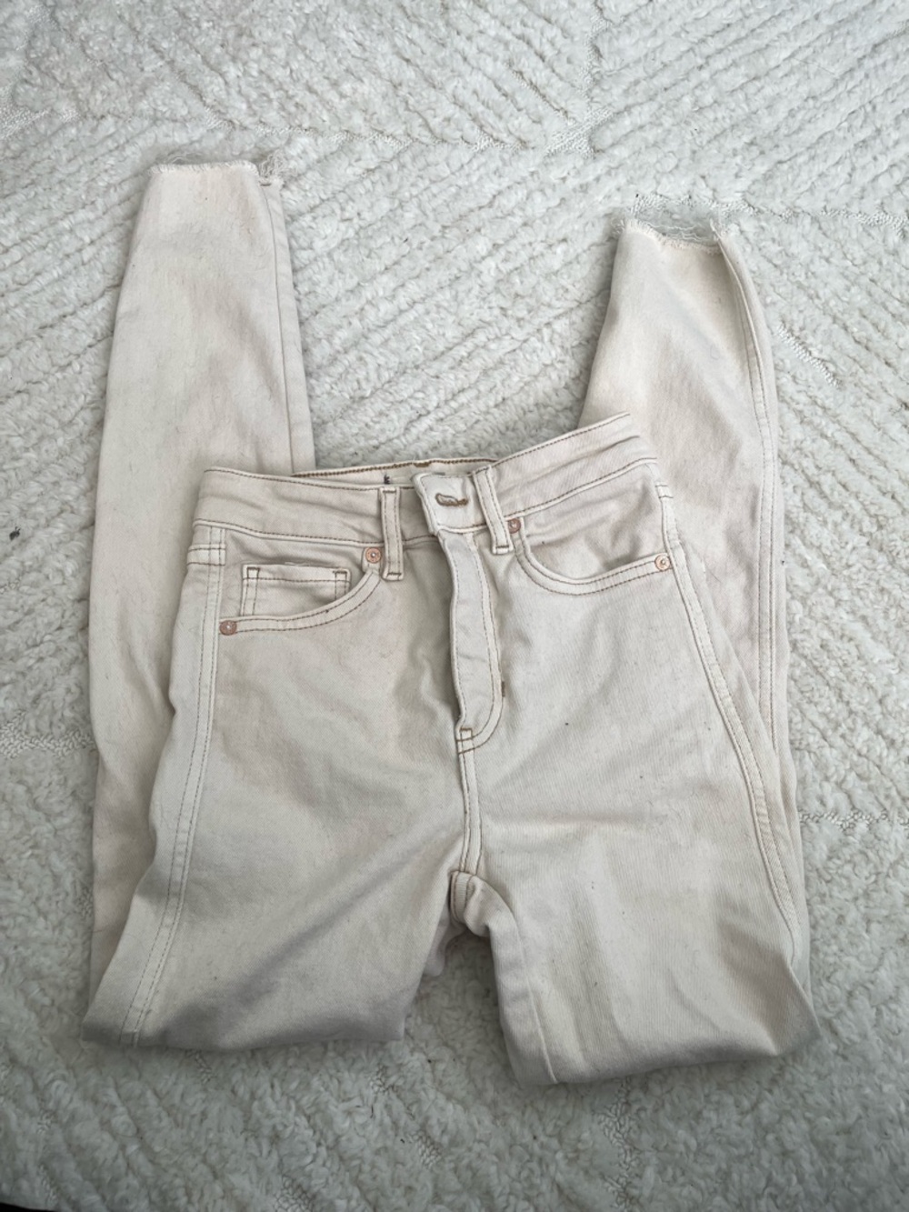 We The Free Skinny Jeans in Cream